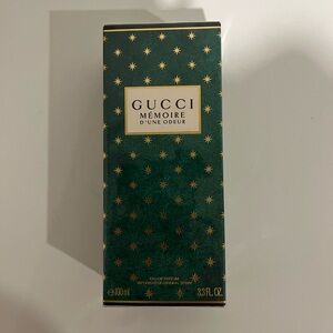 NIB Gucci Mémoire d'une Odeur – Emerald Green & Gold Star Packaging